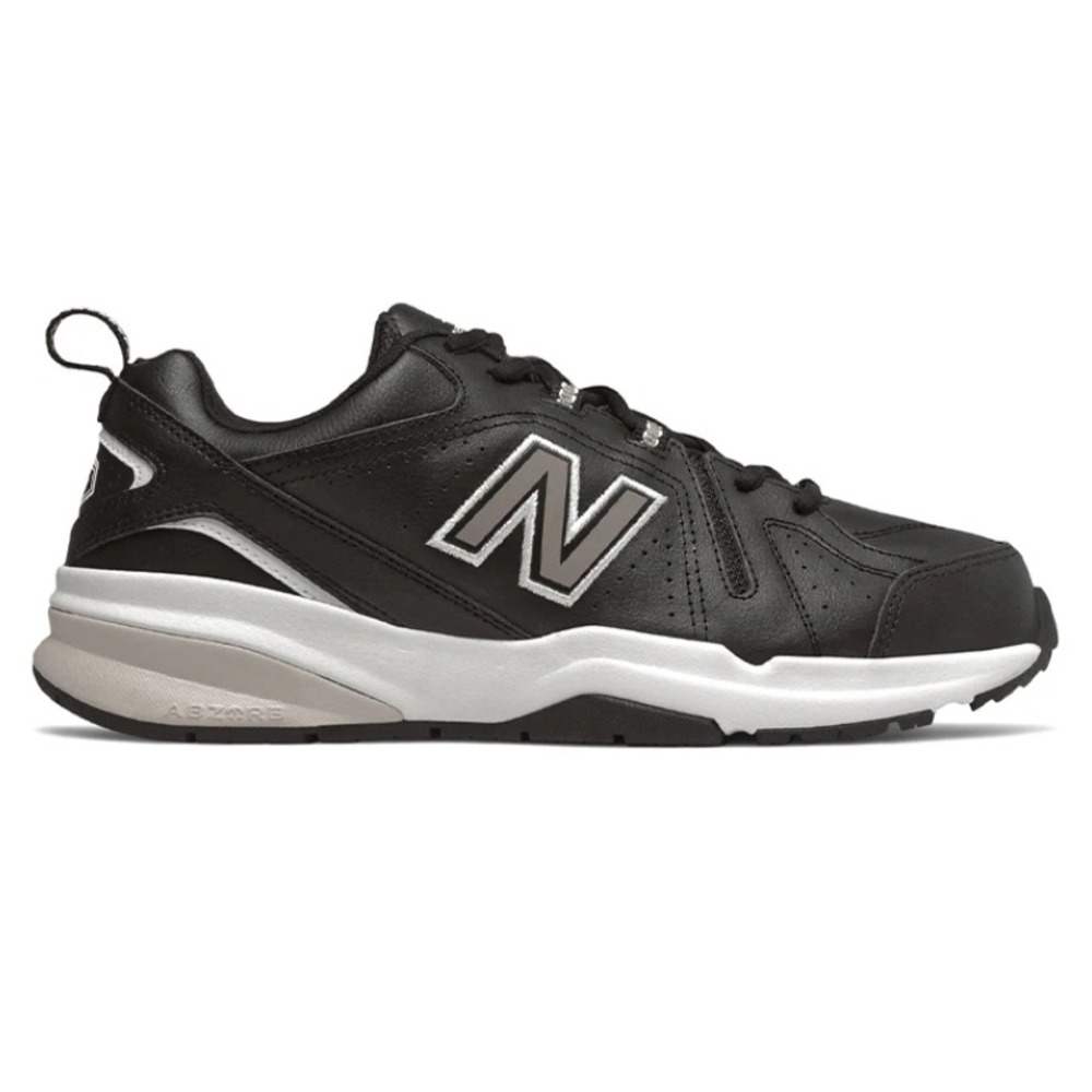 New Balance® (Men's 6.5 D) 608v5 Training Shoes in Black/White - Picture 1 of 5
